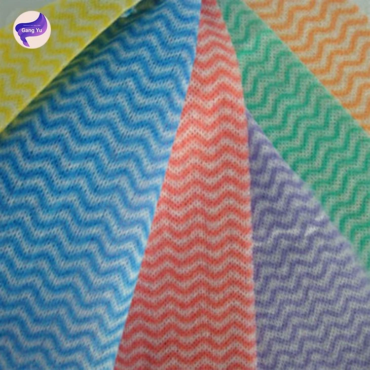 Wave Pattern PP Wood Pulp Non-woven Fabric